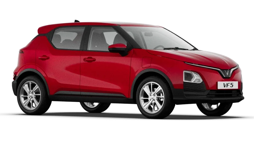 VinFast VF 5 Plus màu Đỏ Crimson